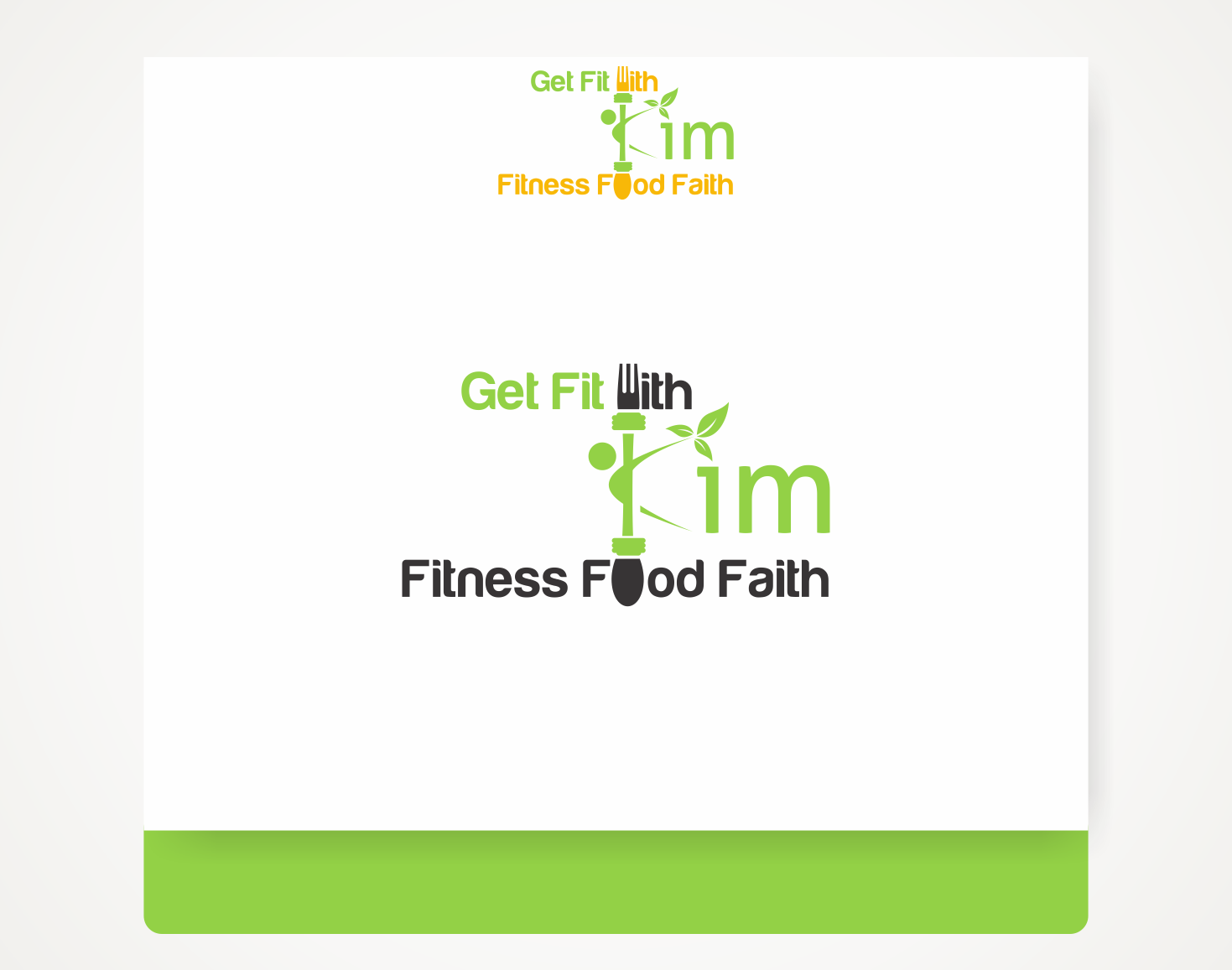 Logo Design by Savana for Get Fit With Kim | Design #15606182