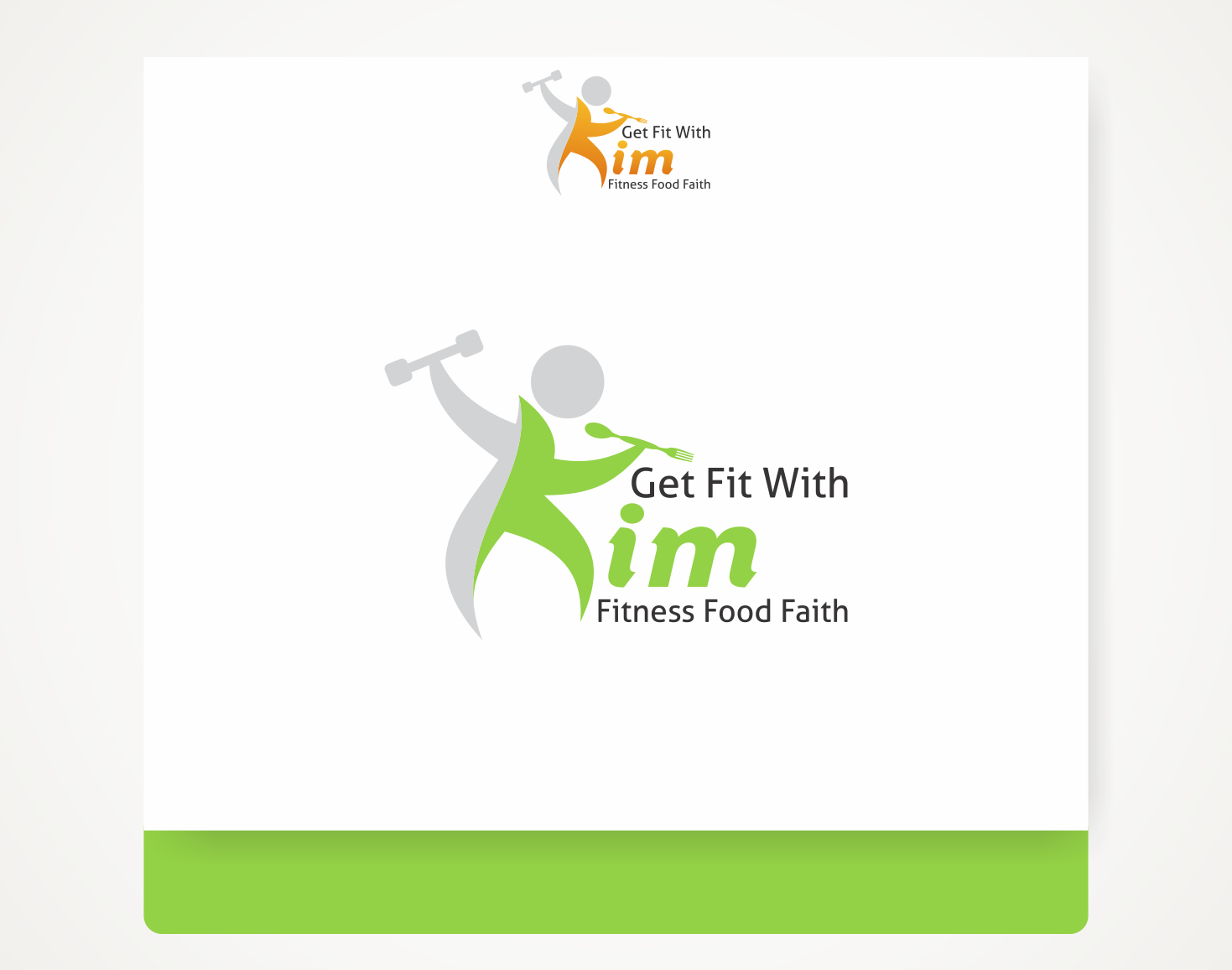 Logo Design by Savana for Get Fit With Kim | Design #15606185