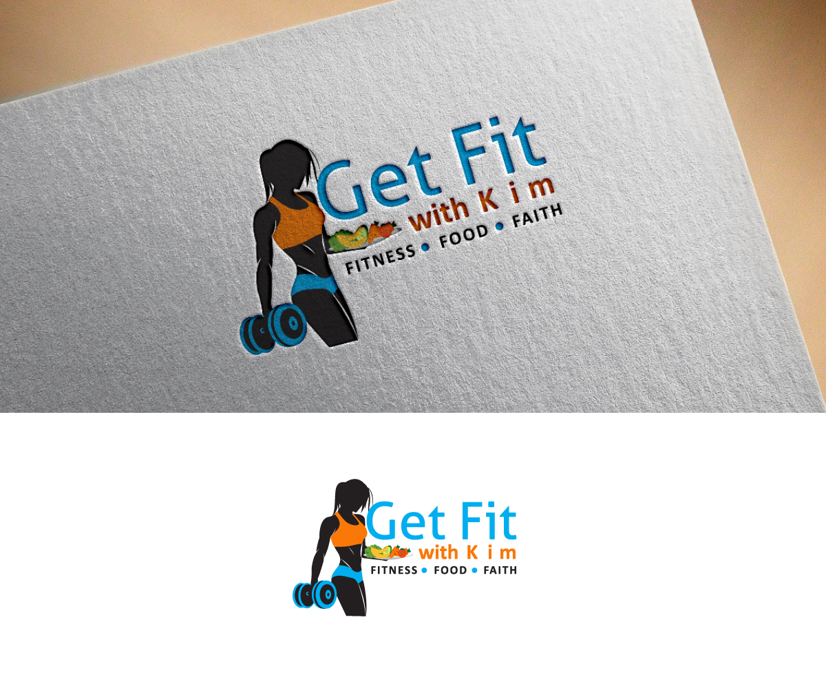 Logo Design by ali indoproD for Get Fit With Kim | Design #15615136