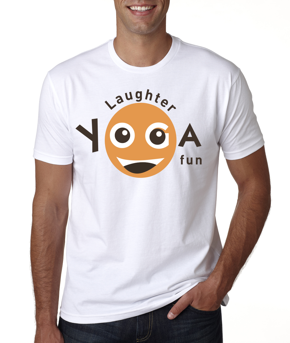 T-shirt Design by Eugeniy Sosunov for Laughter Yoga Fun | Design #15612690