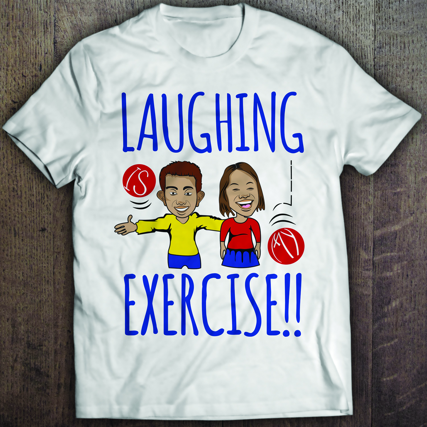 T-shirt Design by SAI DESIGNS for Laughter Yoga Fun | Design #15628388