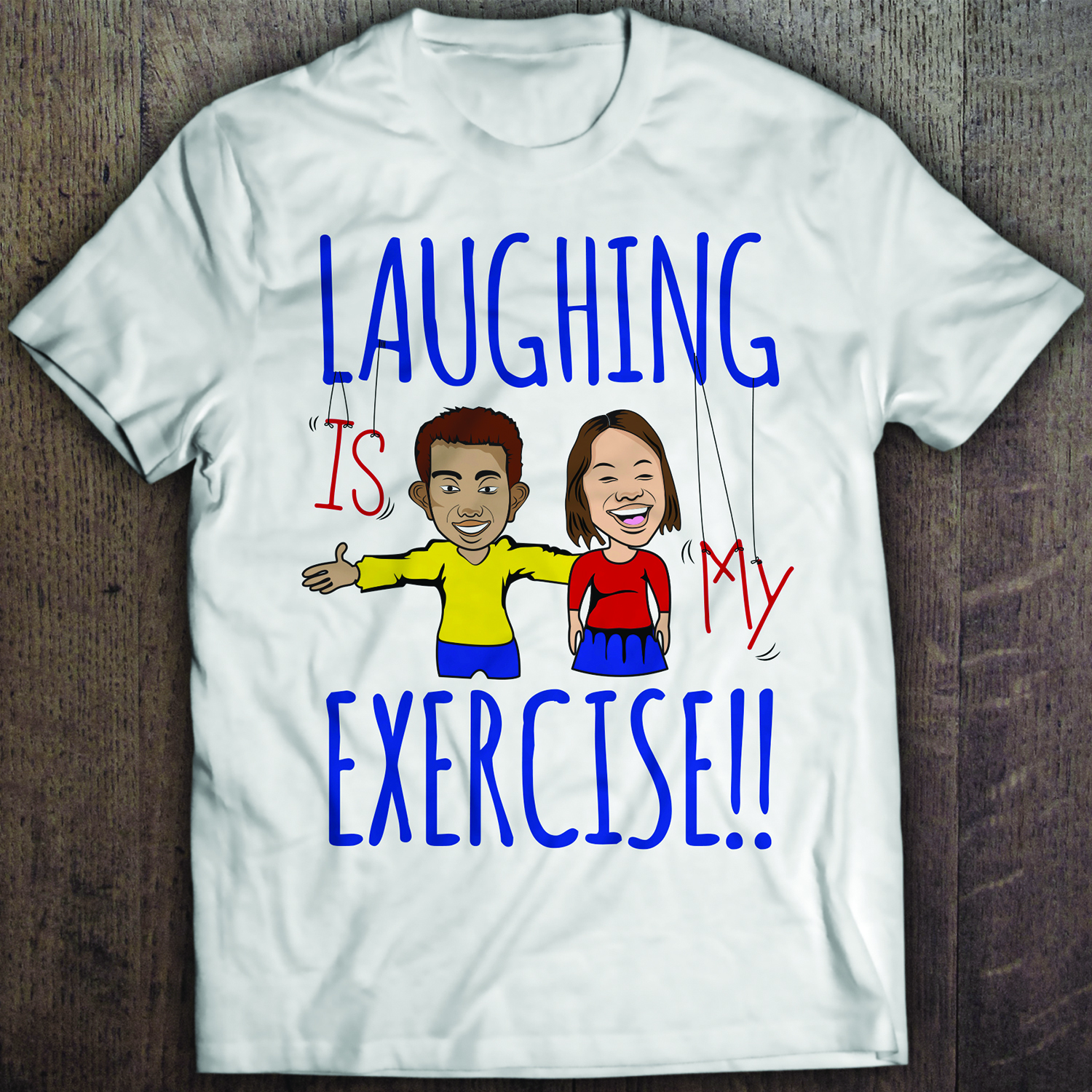 T-shirt Design by SAI DESIGNS for Laughter Yoga Fun | Design #15635736