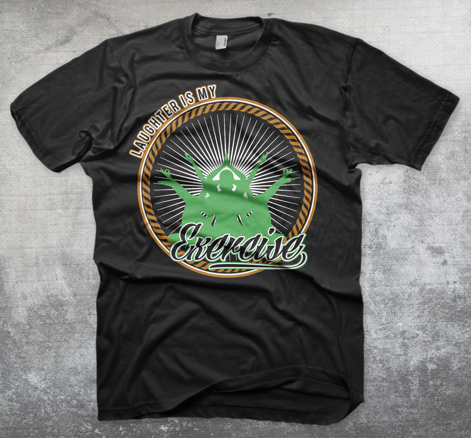 T-shirt Design by OT Design for Laughter Yoga Fun | Design #15682911