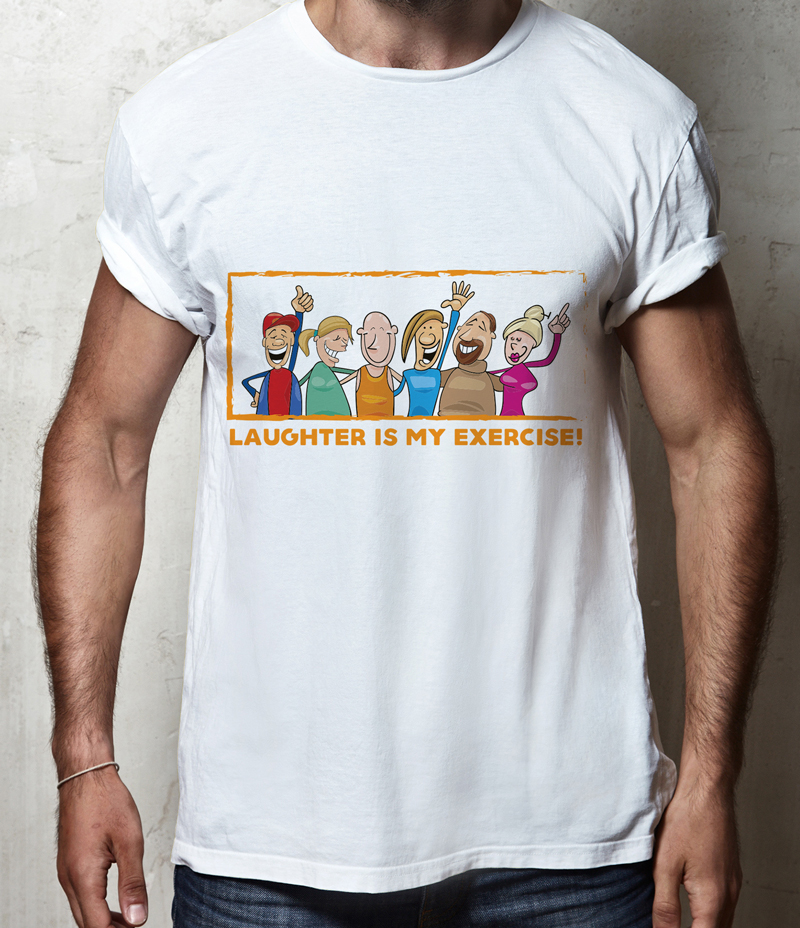 T-shirt Design by Shuvojit Dev for Laughter Yoga Fun | Design #15674892