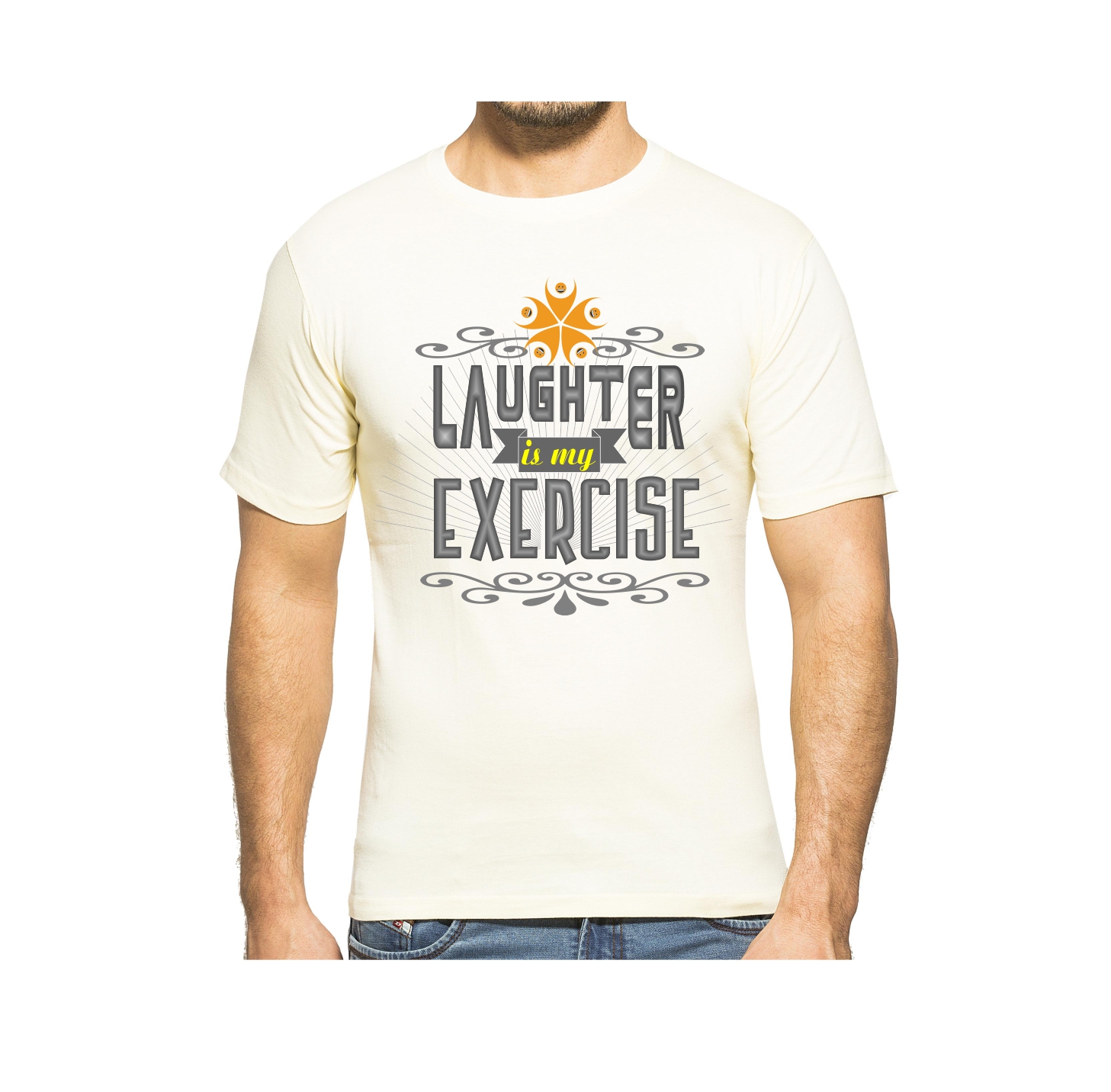 T-shirt Design by VectorMagic for Laughter Yoga Fun | Design #15615716