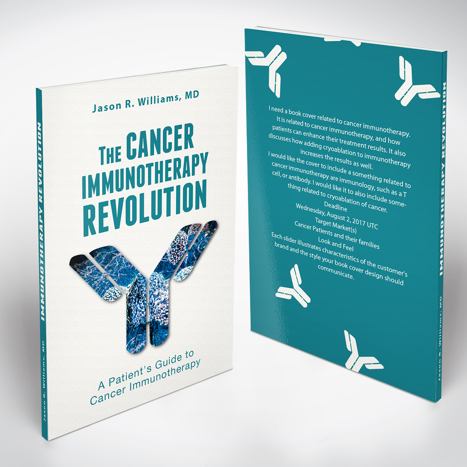 Book Cover Design by tuan1968 for Cancer Immune Biologics, LLC | Design #15620284