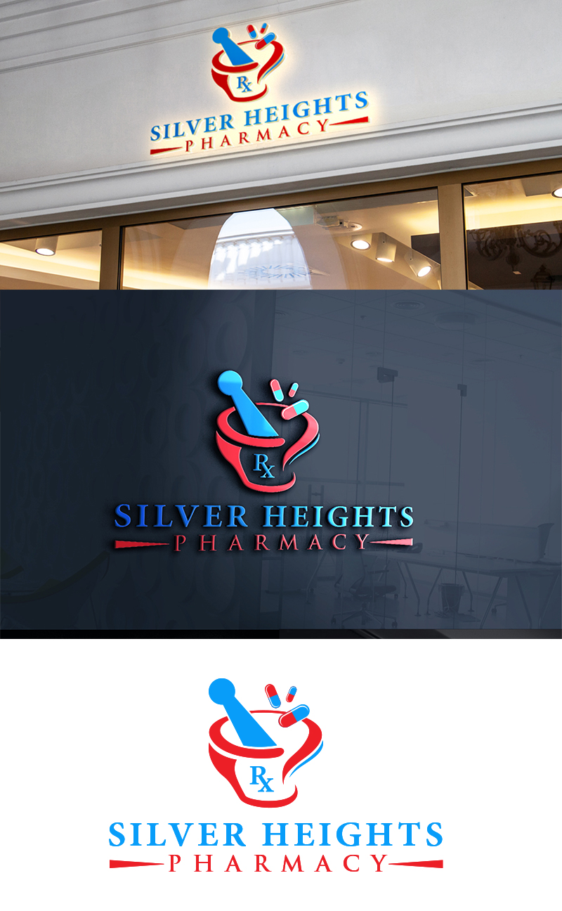 Logo Design by ronex for 7338008 Manitoba Ltd. o/a Silver Heights Pharmacy | Design: #15663890