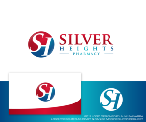 Logo Design by alvinnavarra for 7338008 Manitoba Ltd. o/a Silver Heights Pharmacy | Design: #15608829