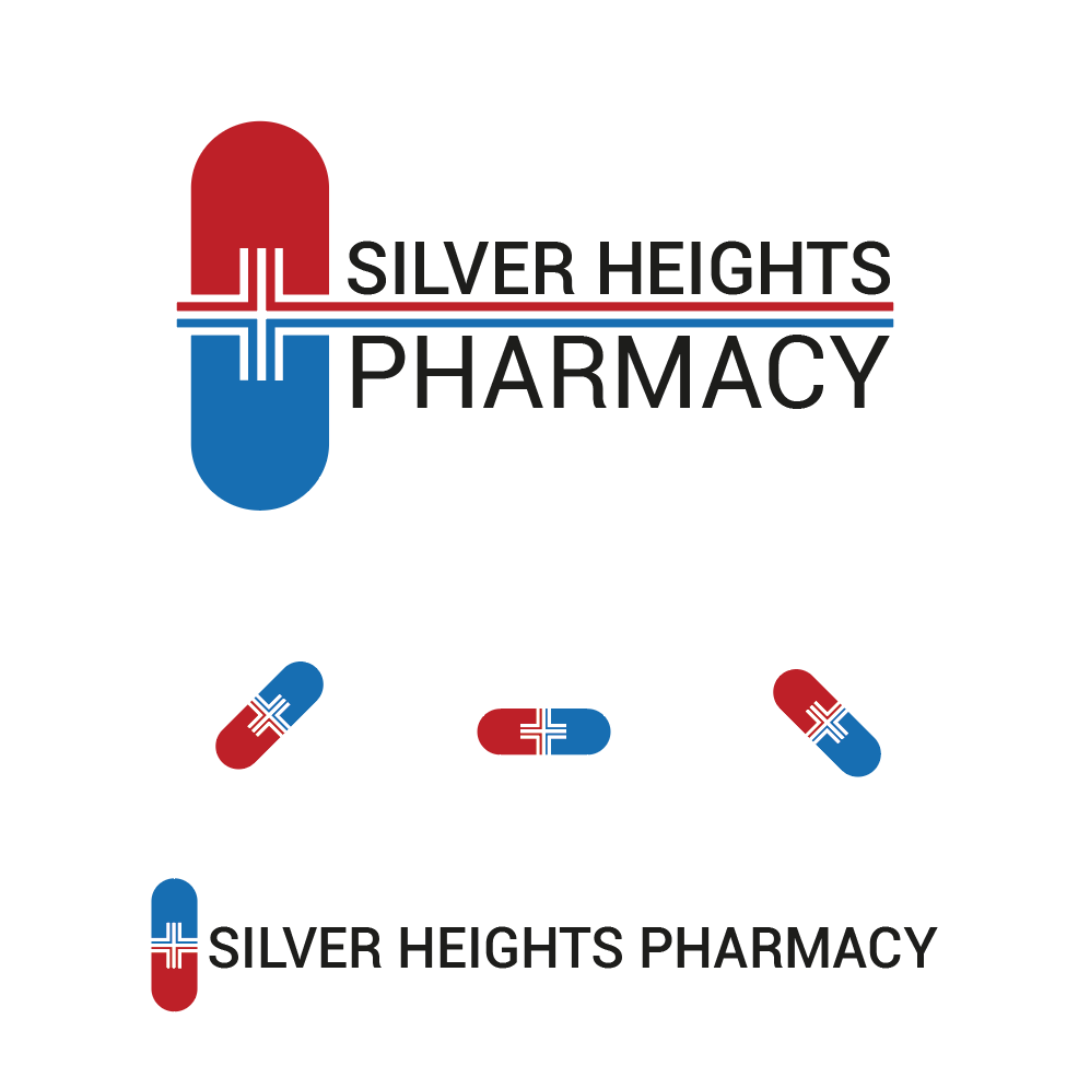 Logo Design by cr8tivspace for 7338008 Manitoba Ltd. o/a Silver Heights Pharmacy | Design #15650136
