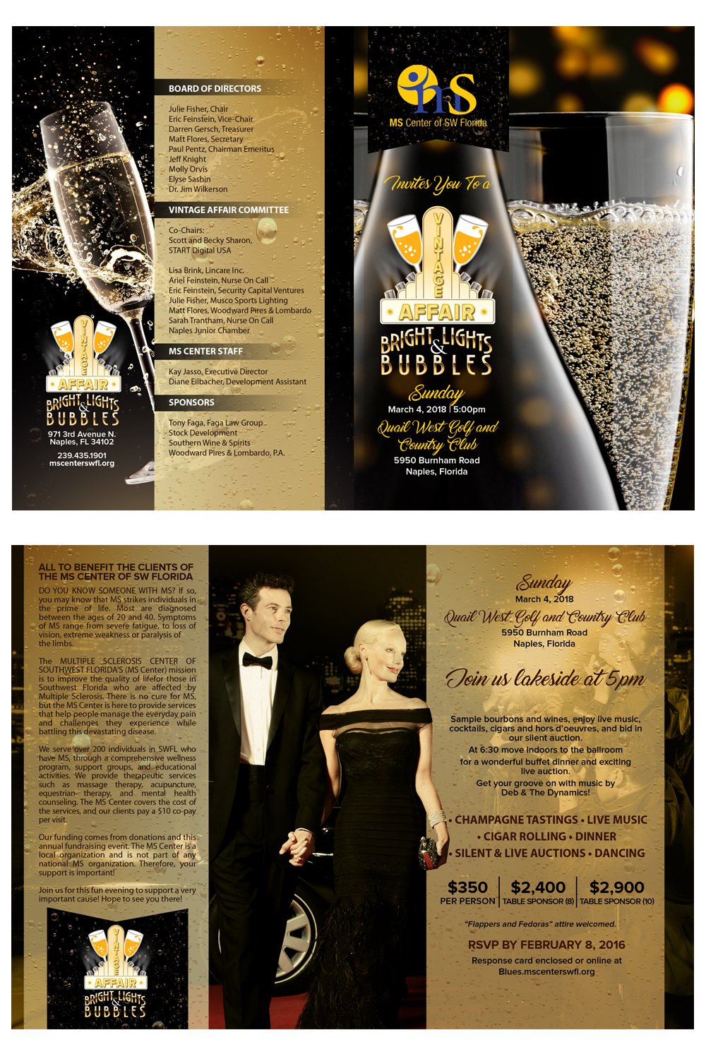 Invitation Design by EA5Designs for PhysioNetics | Design #15674271