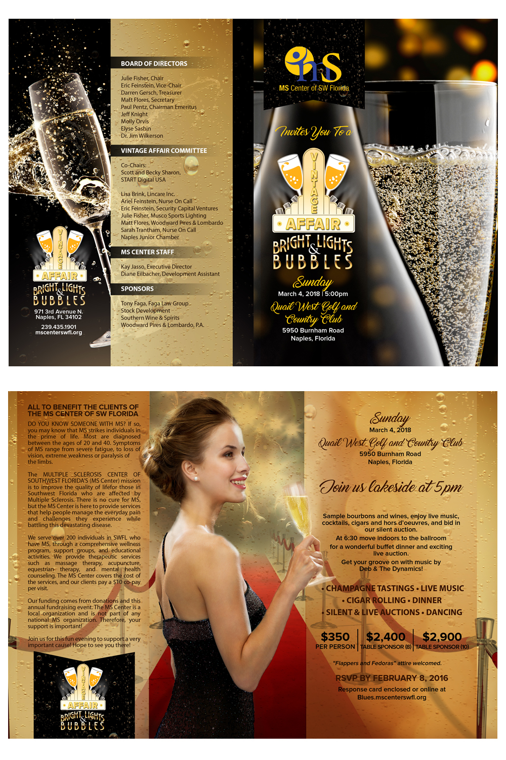 Invitation Design by EA5Designs for PhysioNetics | Design #15674495