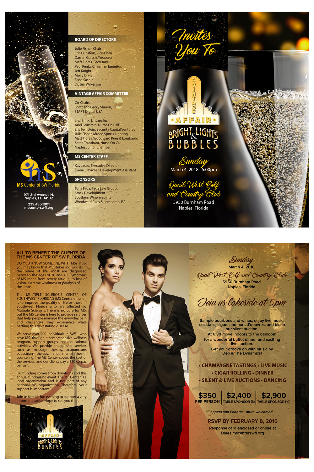 Invitation Design by EA5Designs for PhysioNetics | Design #15676816