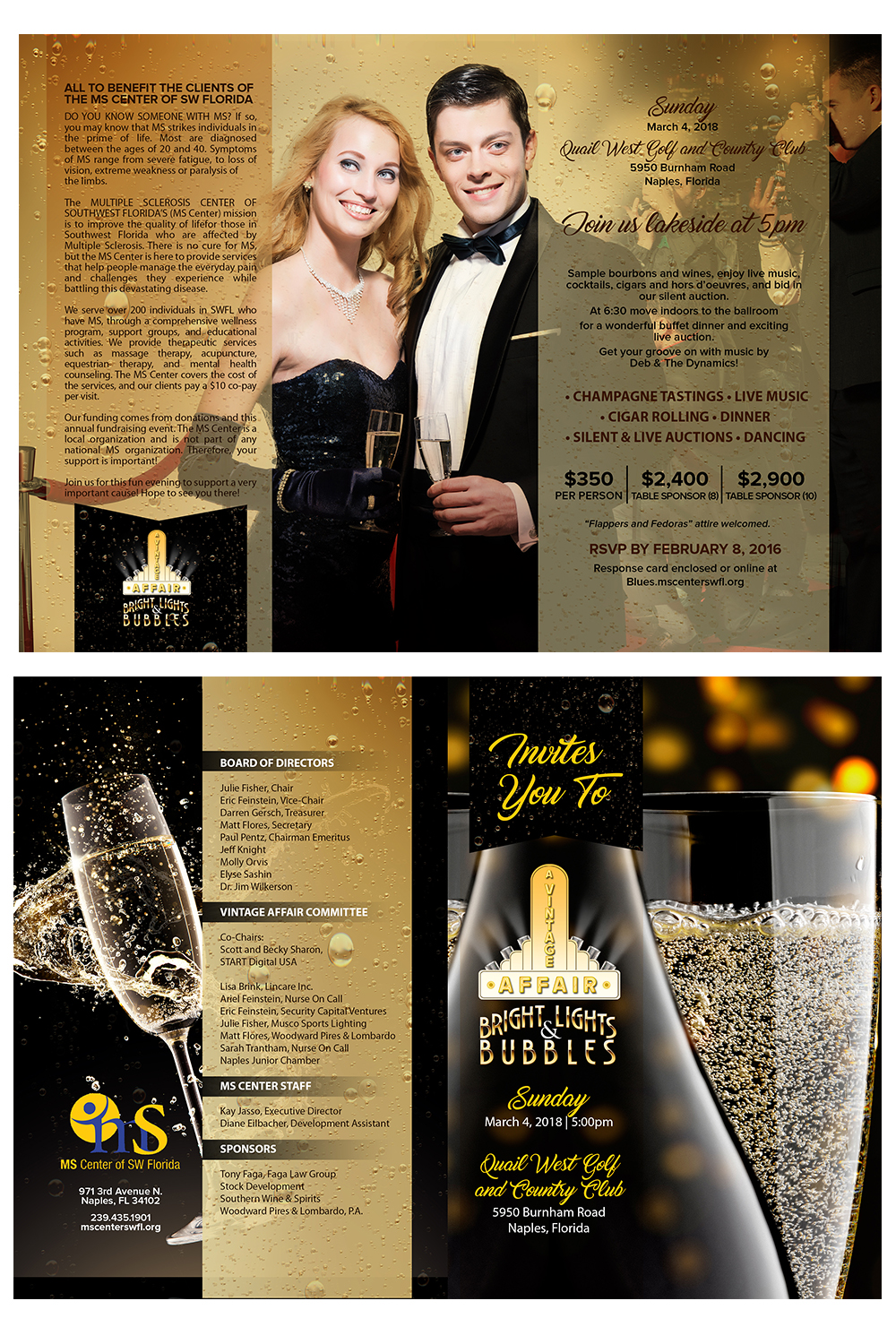 Invitation Design by EA5Designs for PhysioNetics | Design #15806707
