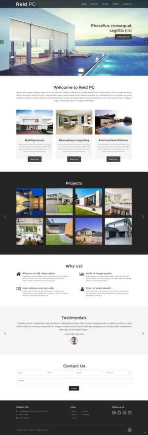 Web Design by pb for this project | Design: #15616615