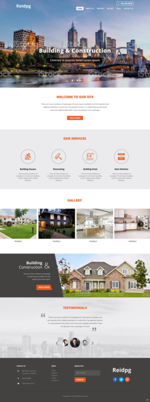 Web Design by pb for this project | Design: #15616639