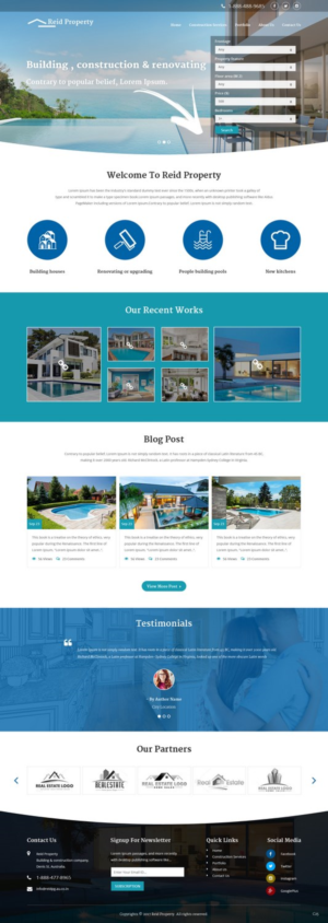 Web Design par pb pour ce projet | Design : #15616653