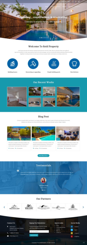 Web Design par pb pour ce projet | Design : #15736341
