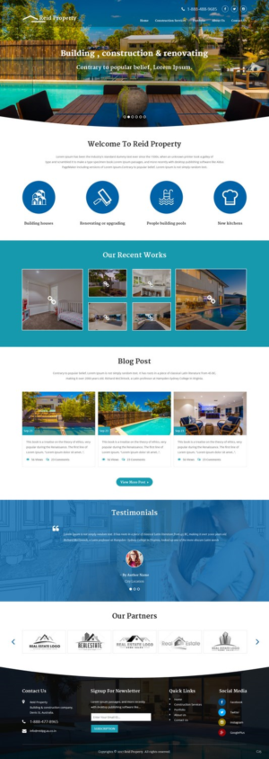 Web Design par pb pour ce projet | Design : #15736354