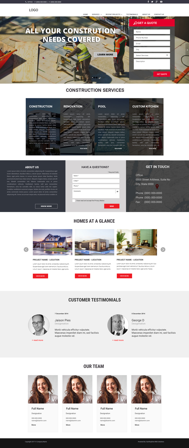 Web Design by Xanthophine Web Solutions for this project | Design #15611763