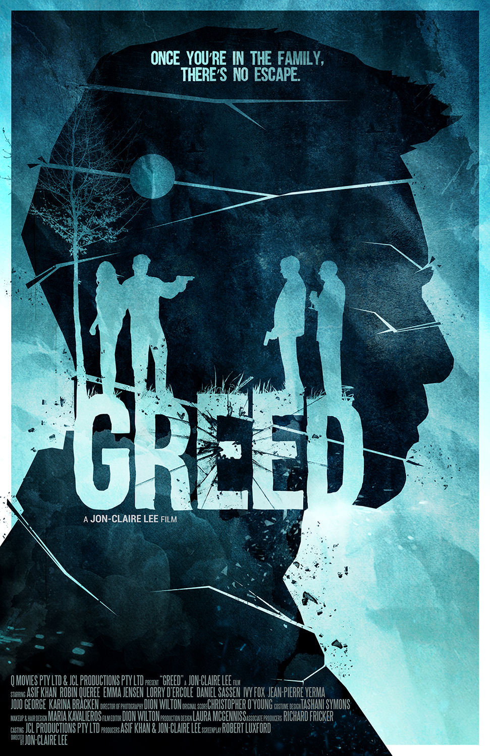 Poster Design by B L X C K_R X I N B O W for JCL Productions Pty Ltd | Design #19682517