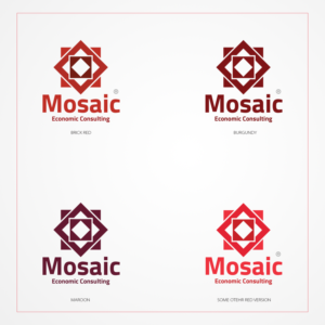 Logo Design by Hsi Graphics for Mosaic Economic Consulting | Design: #15671872