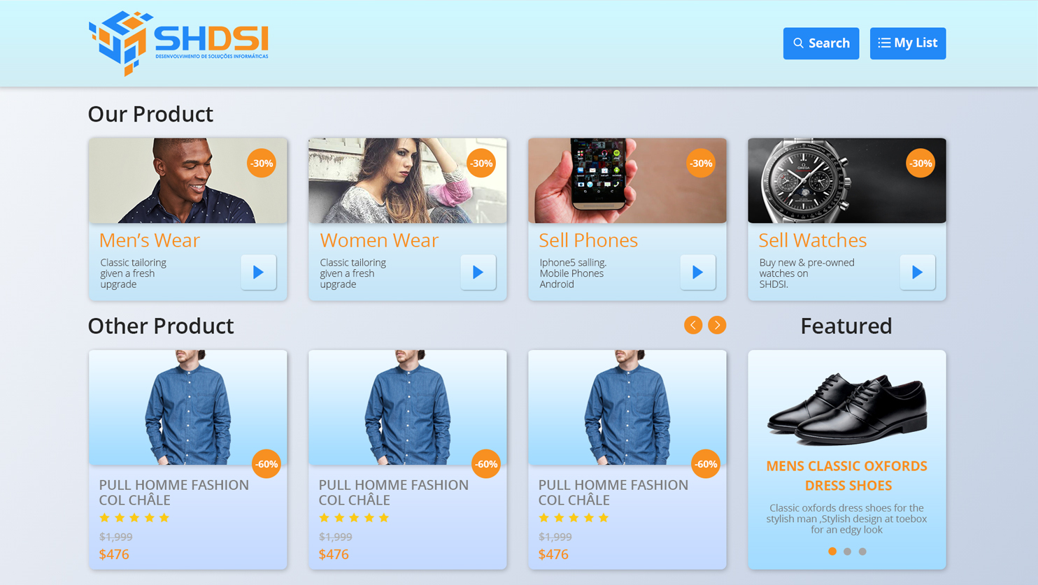 Web Design by weekidesigner for Sergio Henrique | Design #15645500