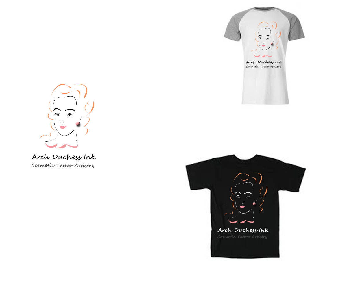 Logo-Design von Art Girl für Arch Duchess Ink | Design #15611904
