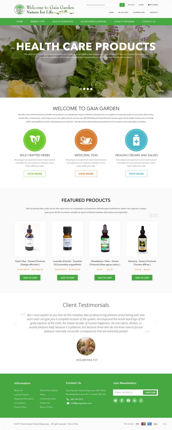 Web Design by pb for this project | Design #15616518