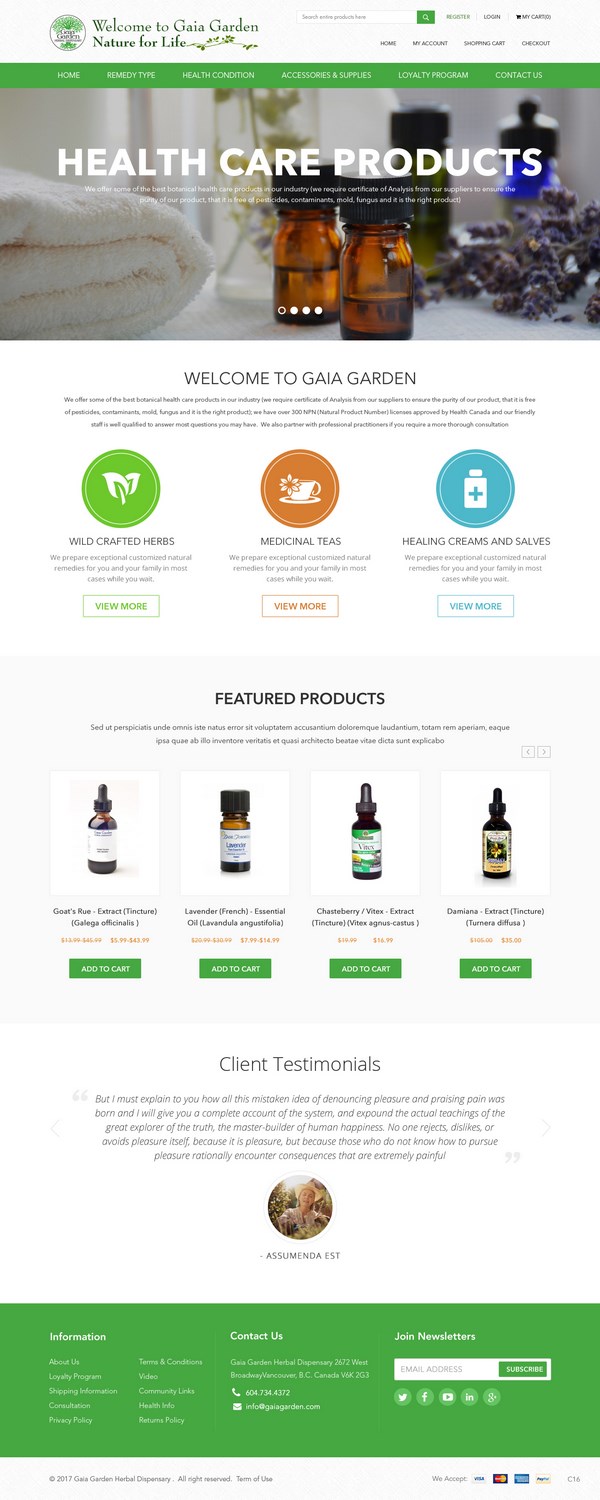 Web Design by pb for this project | Design #15616519