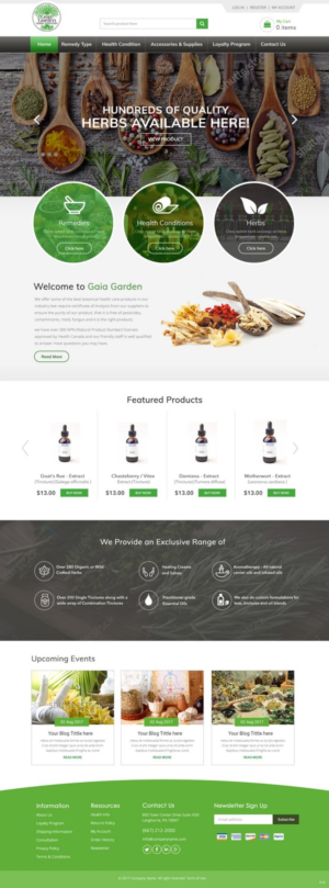 Web Design by pb for this project | Design: #15616521