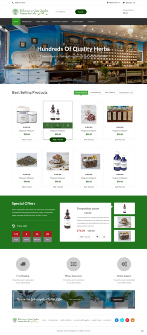 Web Design by pb for this project | Design: #15616533