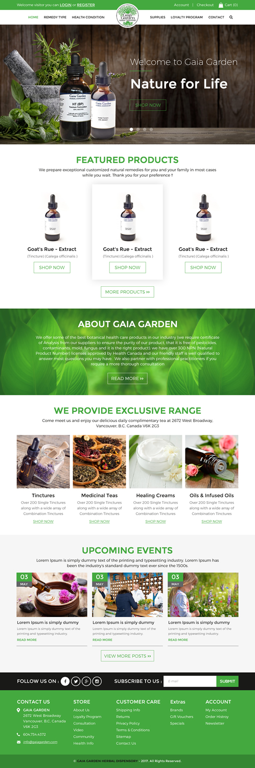 Web Design par rightway pour ce projet | Design #15614158