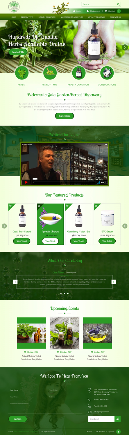 Web Design par rightway pour ce projet | Design #15614221