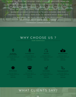 Web Design par OmarSayed pour ce projet | Design #15694874