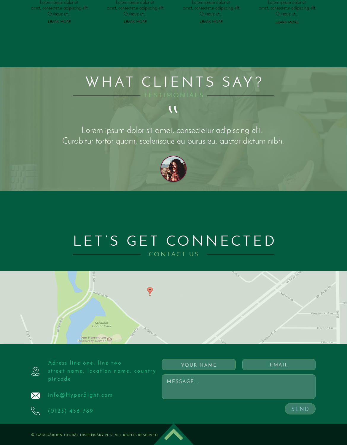 Web Design by OmarSayed for this project | Design #15694875