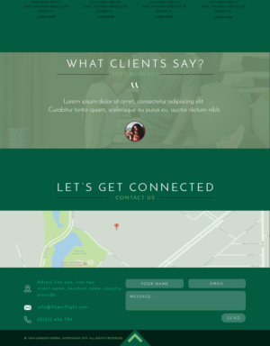 Web Design by OmarSayed for this project | Design: #15694875