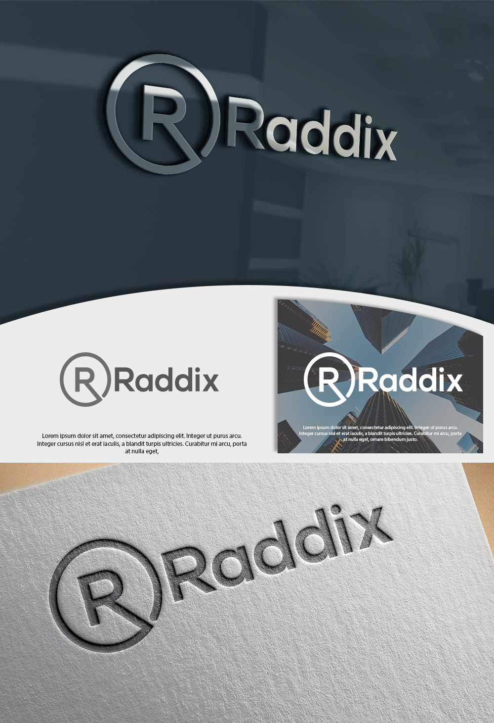 Logo Design by Renewable for Raddix | Design #15746727