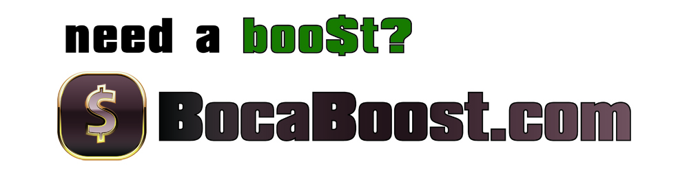 Logo Design by Forward Design for BocaBoost.com | Design #39364