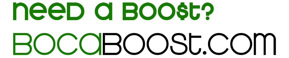 Logo Design by Forward Design for BocaBoost.com | Design #39365