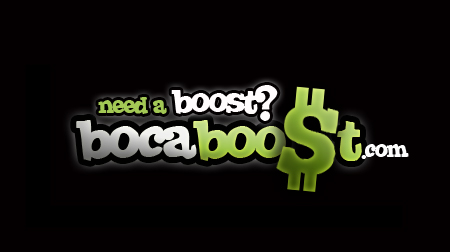 Logo Design by pixeljuice for BocaBoost.com | Design #38044