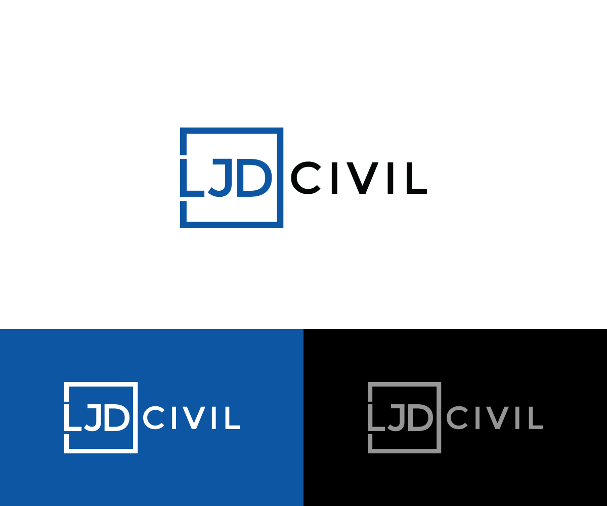 Logo Design by IMD-HUB for LJD Civil | Design #15639163