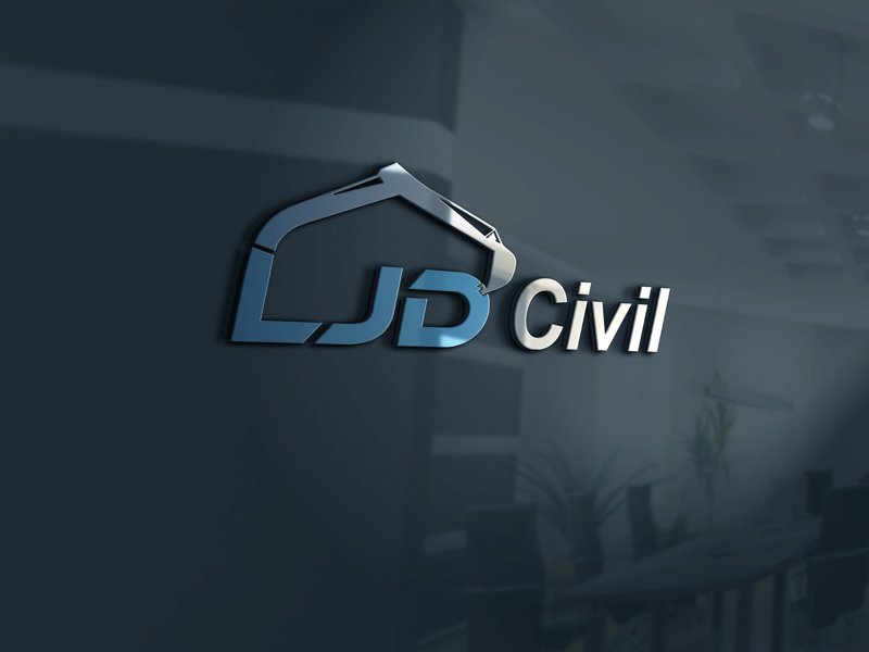 Logo Design by immuktishah for LJD Civil | Design #15636267