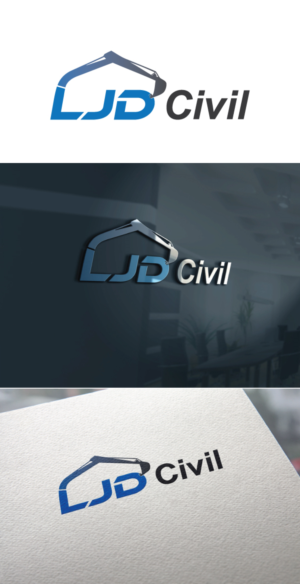 Logo Design by immuktishah for LJD Civil | Design: #15636268