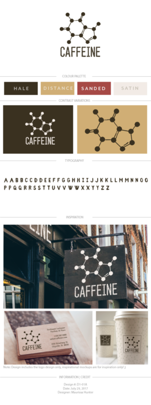 Logo Design by Maurissahunter for Caffeine | Design: #15608915