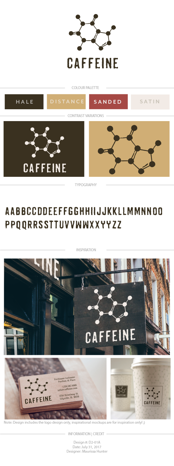 Logo Design by Maurissahunter for Caffeine | Design #15619730