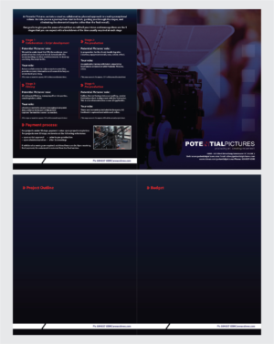 Brochure Design by Deziners Zone for Potential Pictures Inc | Design: #15623930