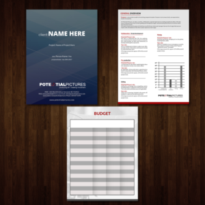 Brochure Design by creative.bugs for Potential Pictures Inc | Design: #15625979