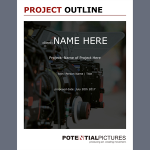 Brochure Design by pinterferenc86 for Potential Pictures Inc | Design: #15709329
