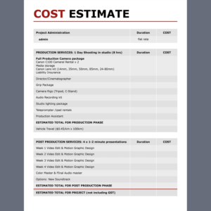 Brochure Design by pinterferenc86 for Potential Pictures Inc | Design: #15709331