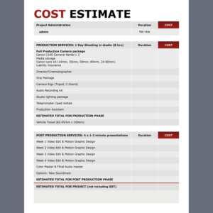Brochure Design by pinterferenc86 for Potential Pictures Inc | Design: #15710661